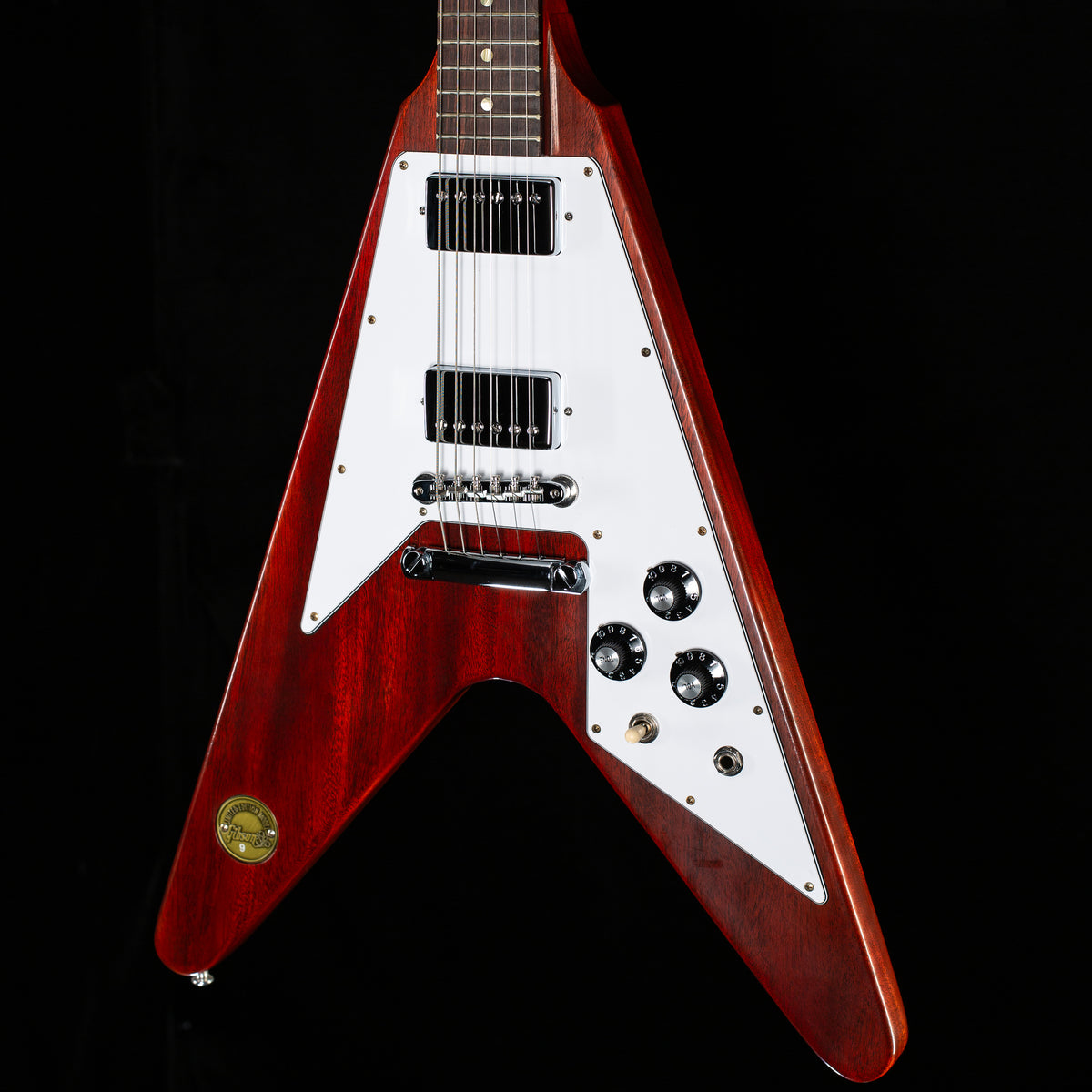 Gibson Custom Shop 1971 Medallion Flying V Reissue Medallion Cherry VOS (009)