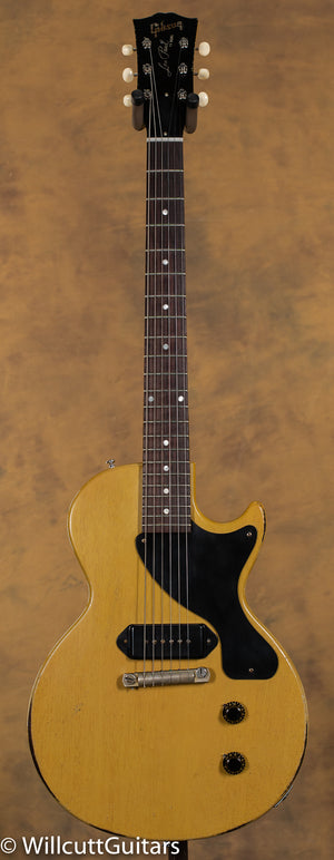 Gibson Custom Shop 1957 Les Paul Junior Single Cut Reissue Murphy Lab Heavy Aged TV Yellow