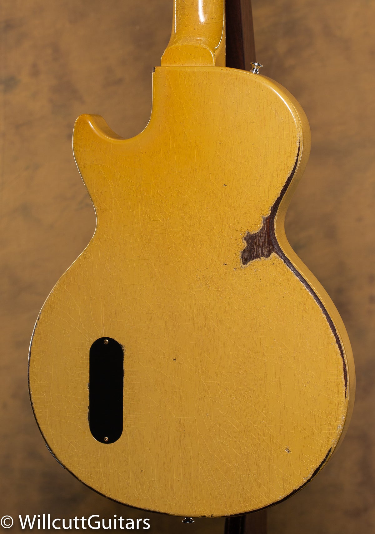 Gibson Custom Shop 1957 Les Paul Junior Single Cut Reissue Murphy Lab Heavy Aged TV Yellow