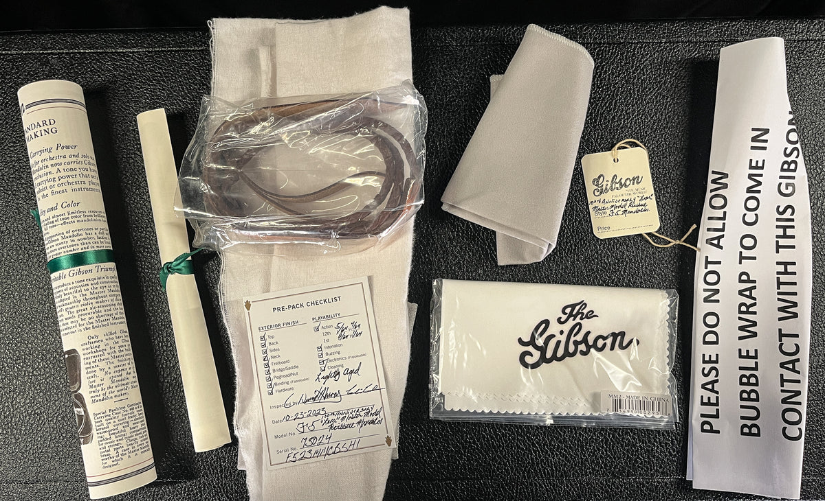 Gibson Mandolin 1923 F-5 Master Model Reissue Cremona Burst SH (024)