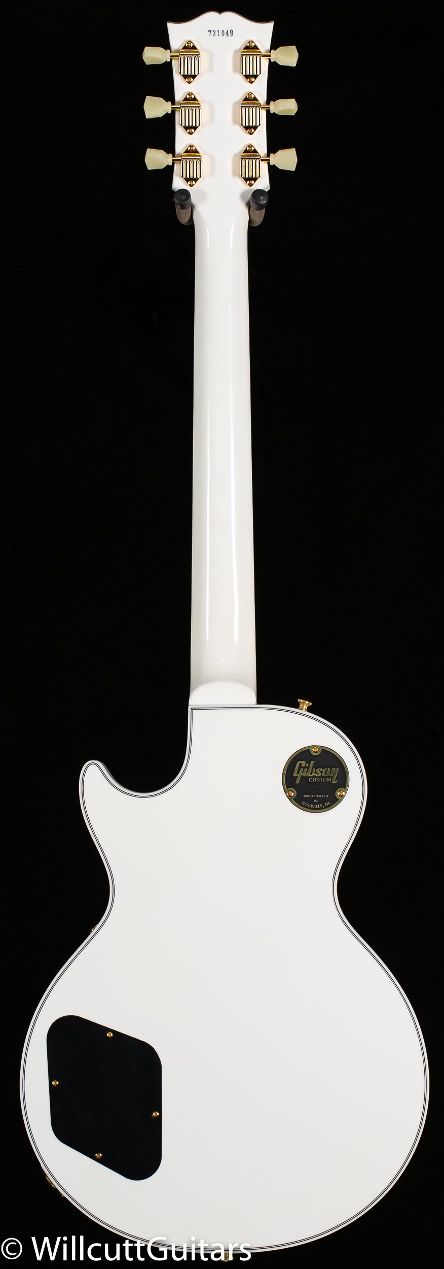 Gibson Custom Shop 1957 Les Paul Custom Willcutt Exclusive Alpine White VOS (049)