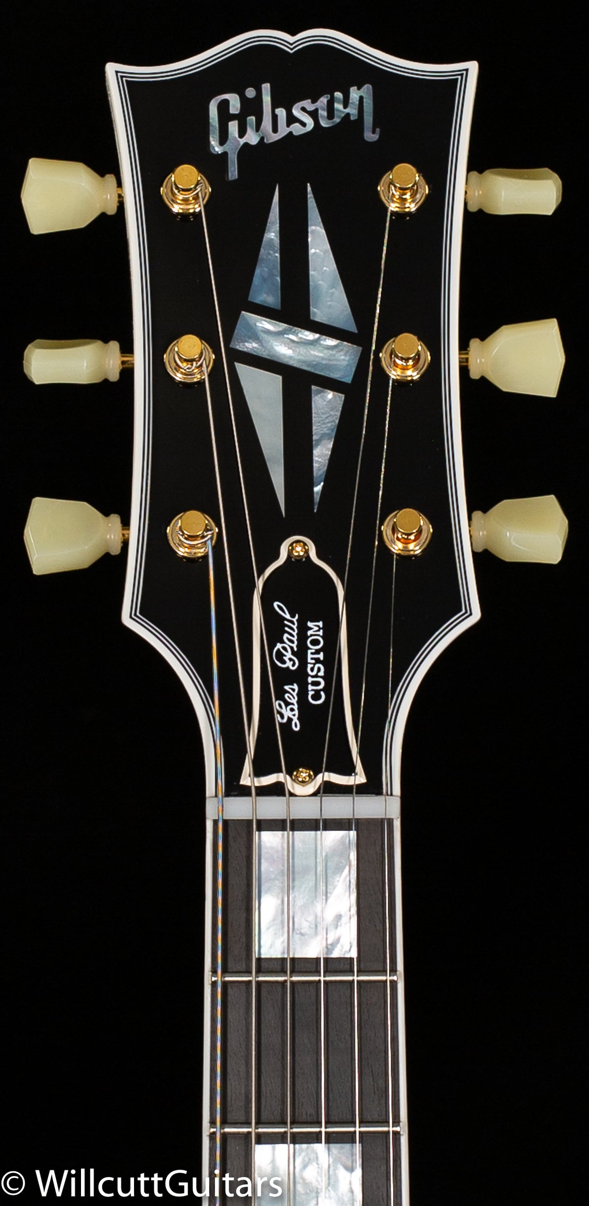 Gibson Custom Shop 1957 Les Paul Custom Willcutt Exclusive Alpine White VOS (049)