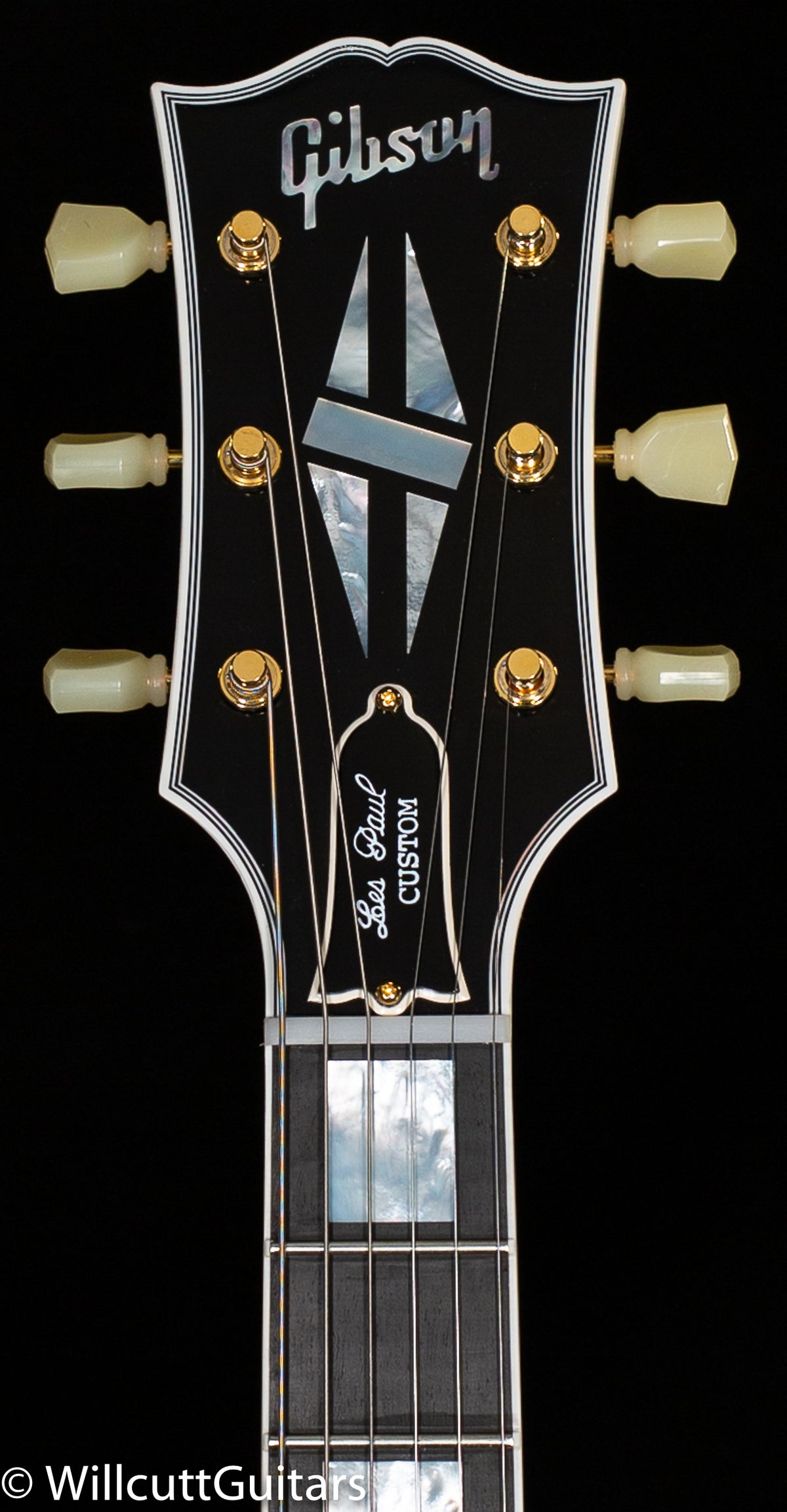Gibson Custom Shop 1957 Les Paul Custom Willcutt Exclusive Alpine White VOS (066)