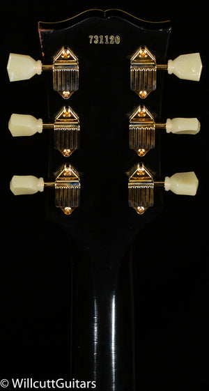 Gibson Custom Shop 1957 Les Paul Custom Reissue 3- Pickup Bigsby Murphy Lab Light Aged Ebony (120)
