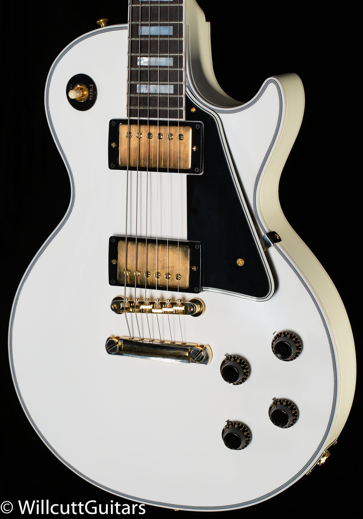Gibson Custom Shop 1957 Les Paul Custom Willcutt Exclusive Alpine White VOS(121)