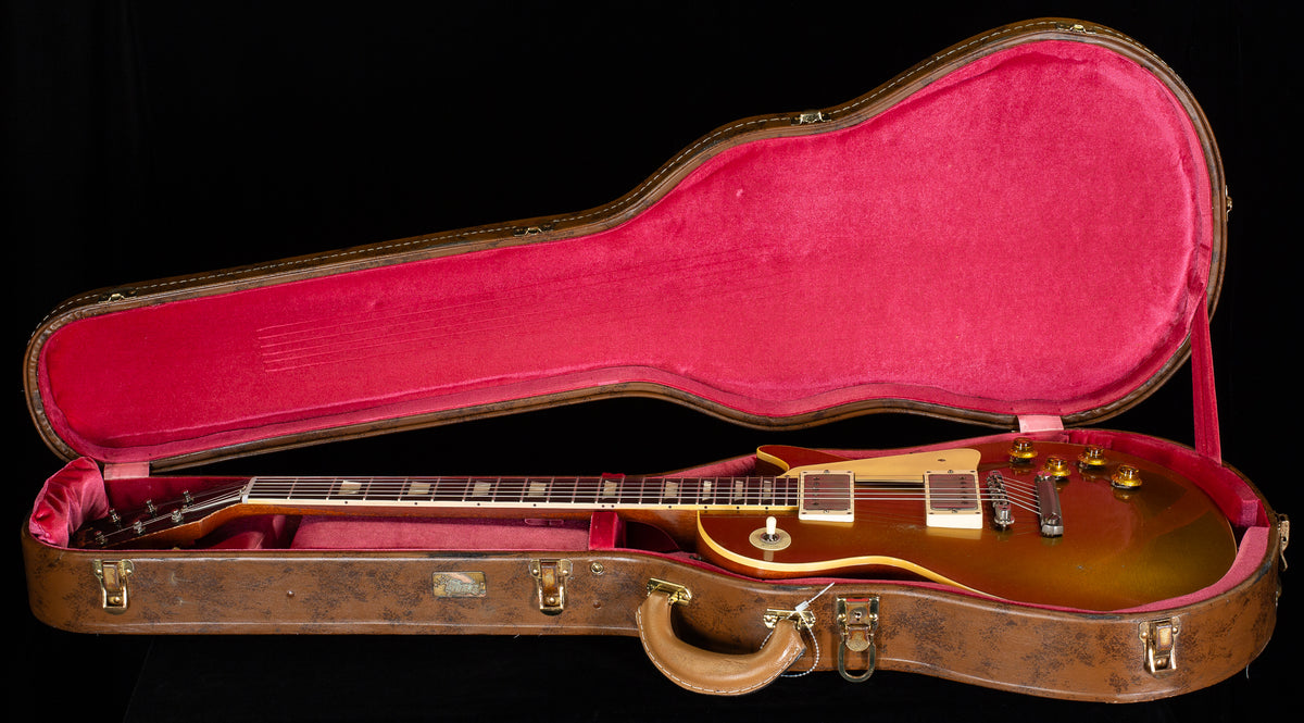 Gibson Custom Shop 1957 Les Paul Goldtop Reissue Murphy Lab Ultra Heavy Aged Double Gold (025)