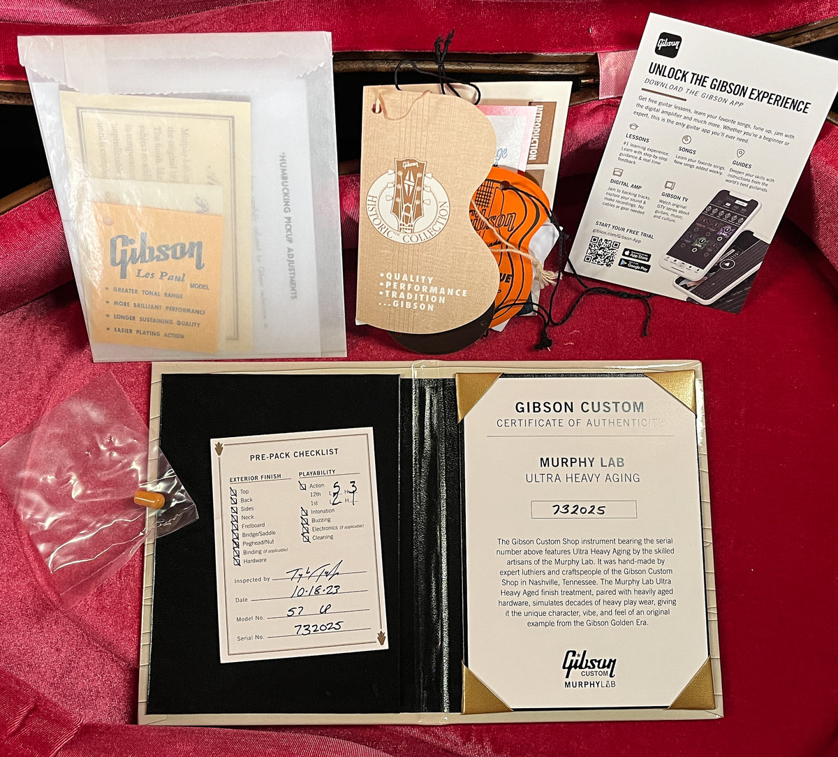 Gibson Custom Shop 1957 Les Paul Goldtop Reissue Murphy Lab Ultra Heavy Aged Double Gold (025)