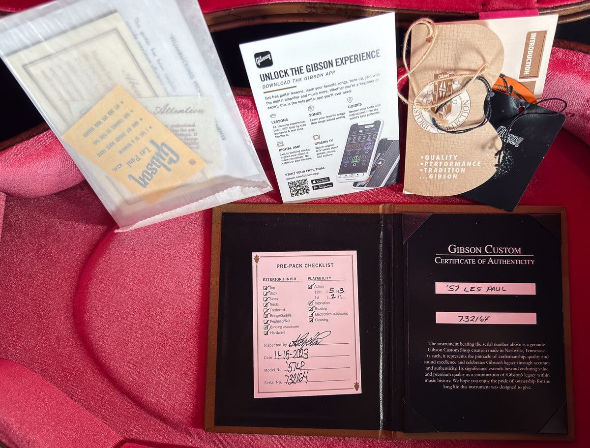 2023 Gibson Custom Shop 1957 Les Paul Goldtop Reissue VOS