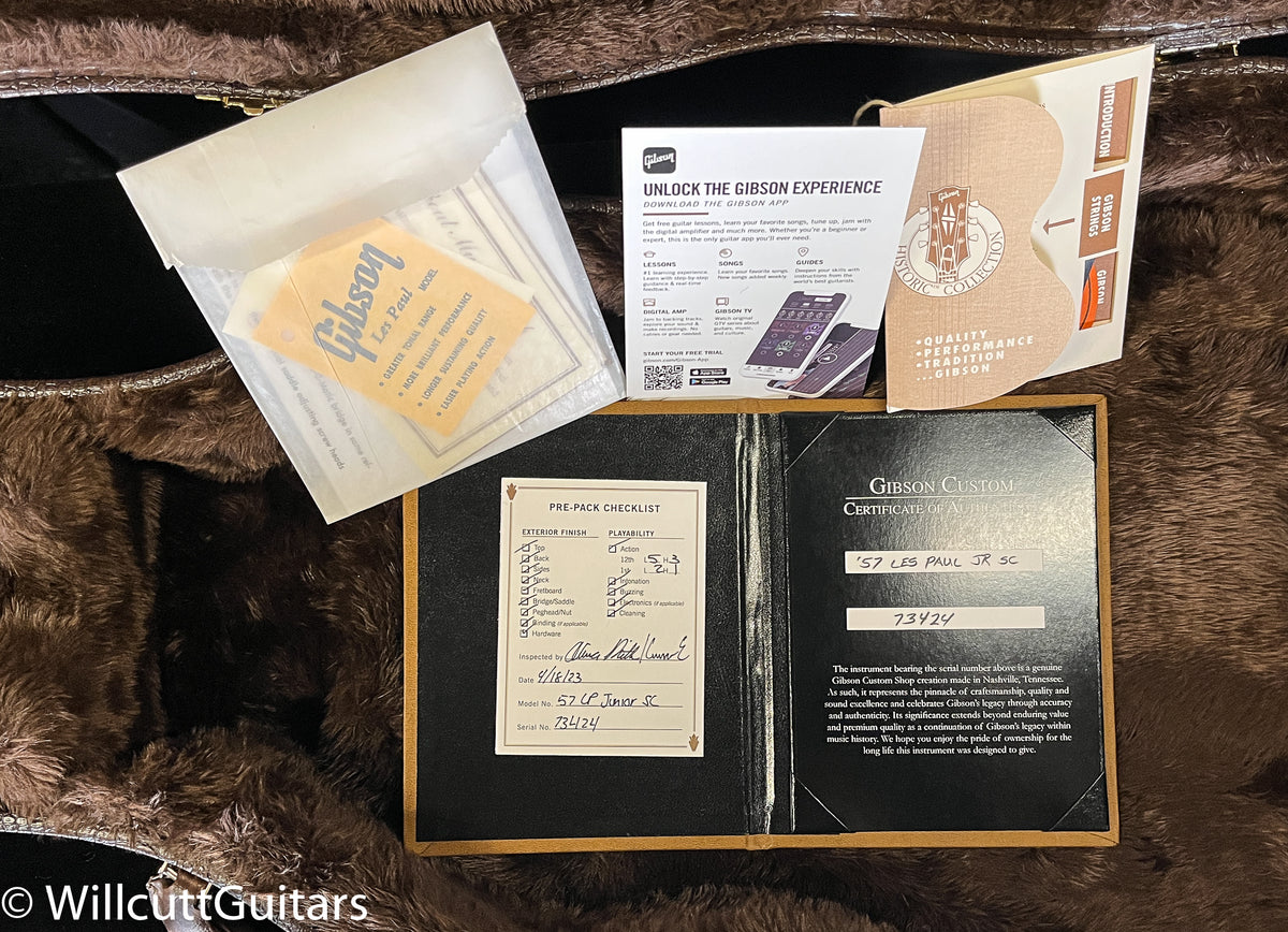 Gibson Custom Shop 1957 Les Paul Junior Single Cut Willcutt Exclusive Pelham Blue VOS (424)
