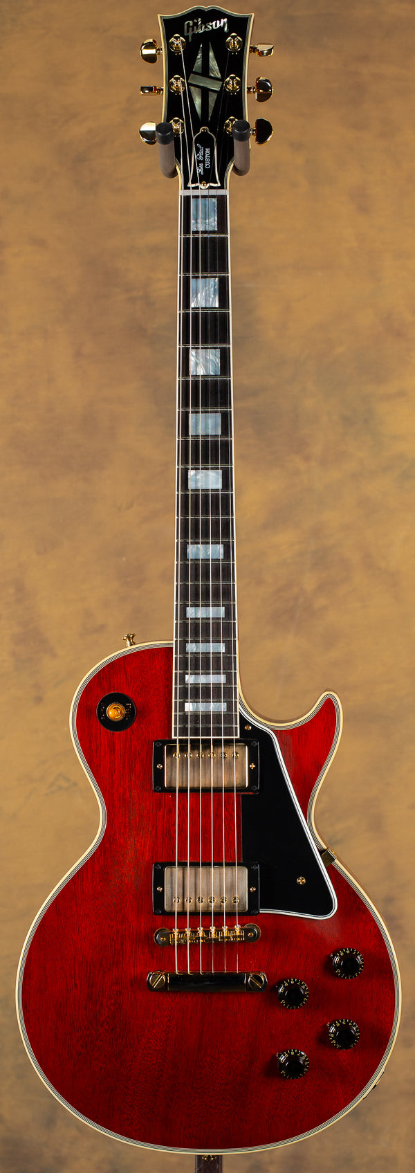 美品 Gibson Custom Shop 57Les Paul Custom 2023 Gibson Custom Shop '57 Les Paul Custom Faded Cherry