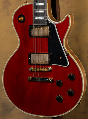 2023 Gibson Custom Shop '57 Les Paul Custom Faded Cherry