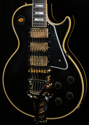 Gibson Custom Shop 1957 Les Paul Custom Reissue 3- Pickup Bigsby VOS Ebony (344)