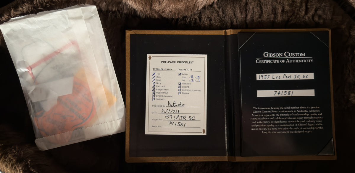 2024 Gibson Custom Shop &#39;57 Les Paul Junior Reissue Vintage Sunburst