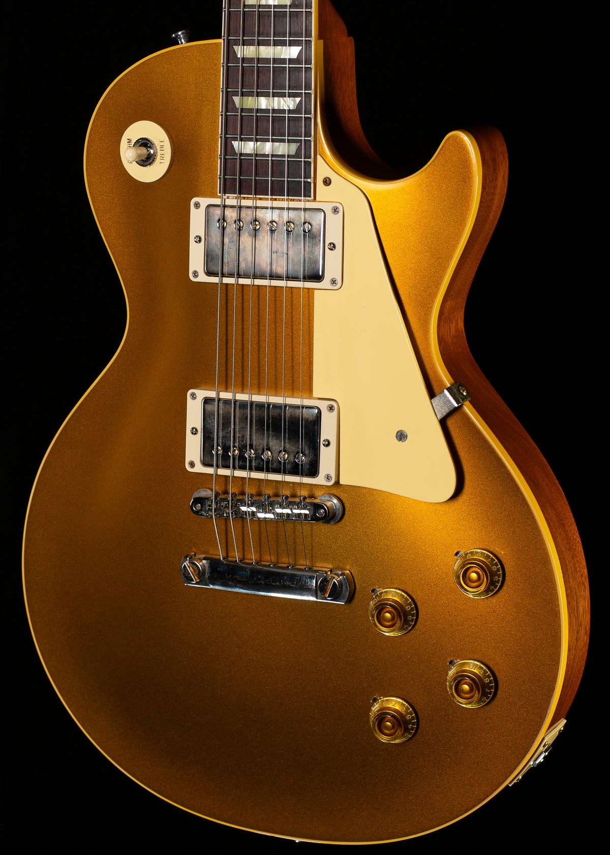 Gibson Custom Shop 1957 Les Paul Standard Willcutt Exclusive Gold Top VOS V3 Neck (178)