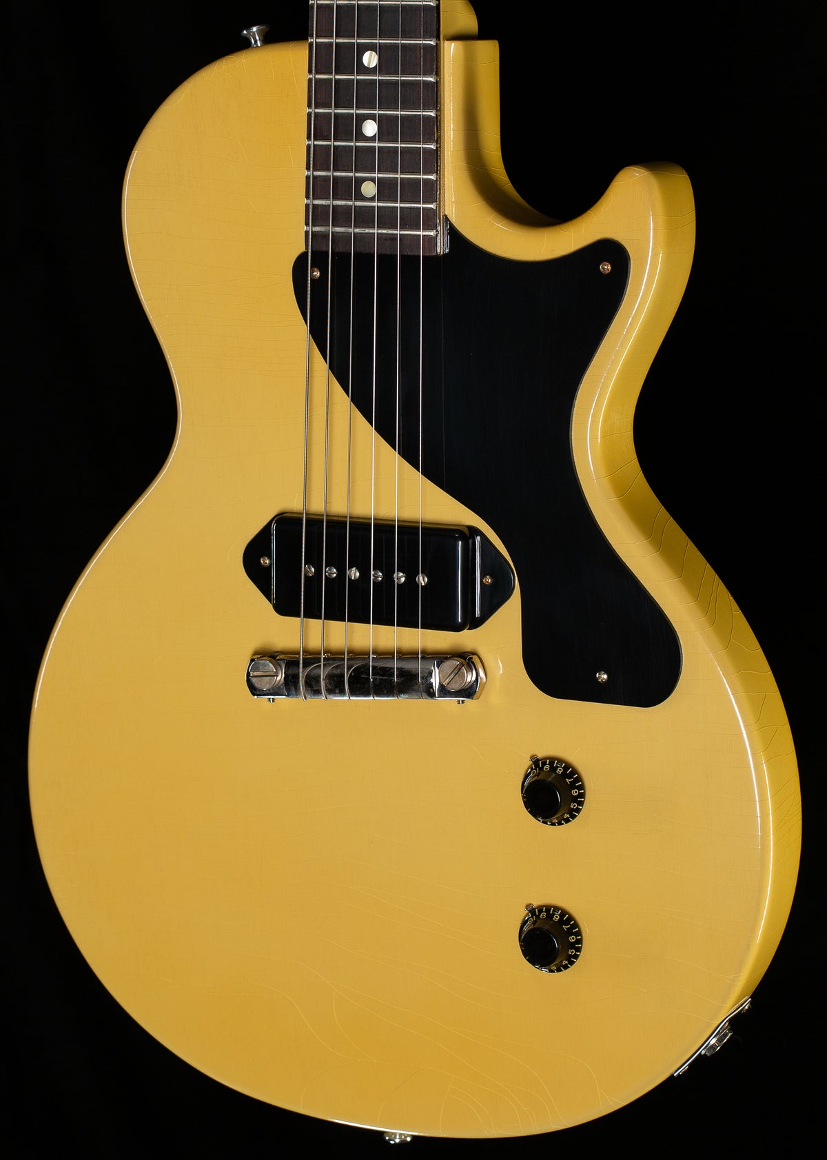 Gibson Custom Shop 1957 Les Paul Junior Single Cut Reissue Murphy Lab Ultra Light Aged TV Yellow (464)
