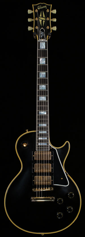 Gibson Custom Shop 1957 Les Paul Custom Reissue 3- Pickup VOS Ebony (293)