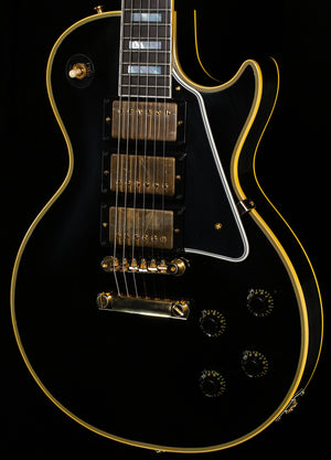 Gibson Custom Shop 1957 Les Paul Custom Reissue 3- Pickup VOS Ebony (293)