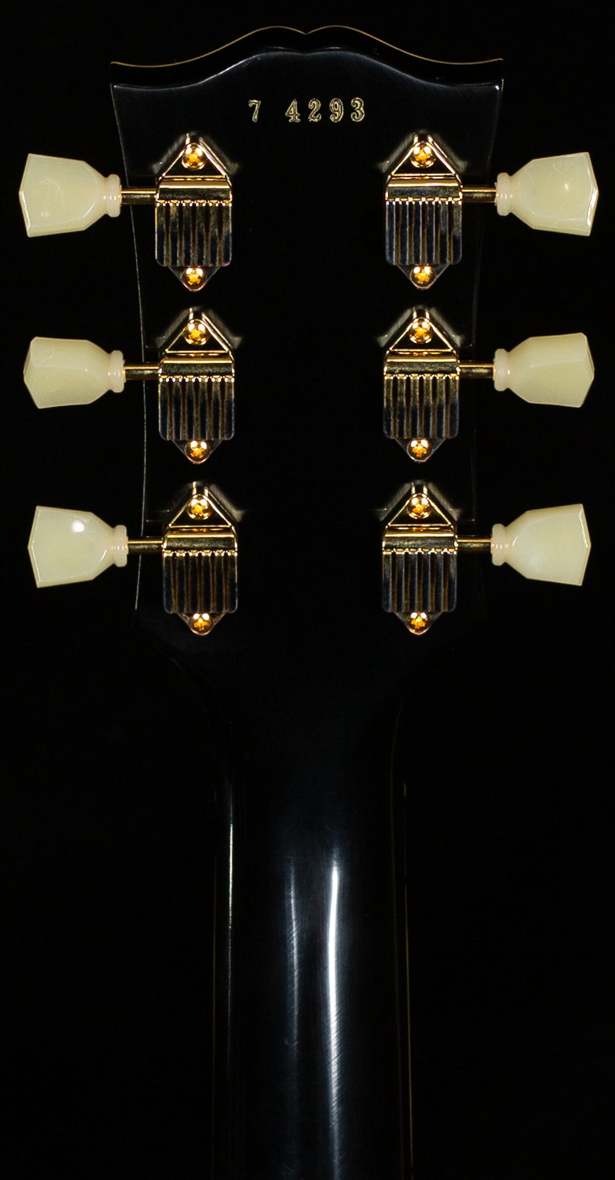 Gibson Custom Shop 1957 Les Paul Custom Reissue 3- Pickup VOS Ebony (293)