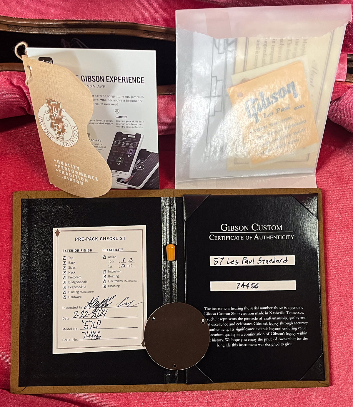 Gibson Custom Shop 1957 Les Paul Standard Willcutt Exclusive Pelham Blue (456)