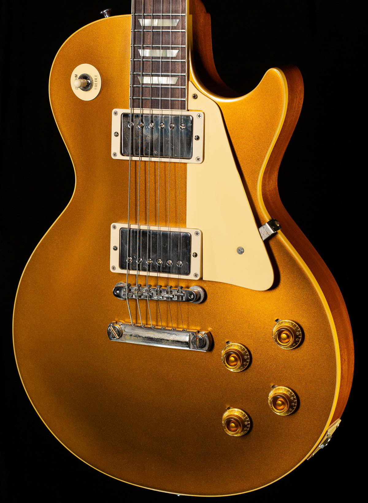 Gibson Custom Shop 1957 Les Paul Standard Willcutt Exclusive Gold Top VOS V3 Neck (508)