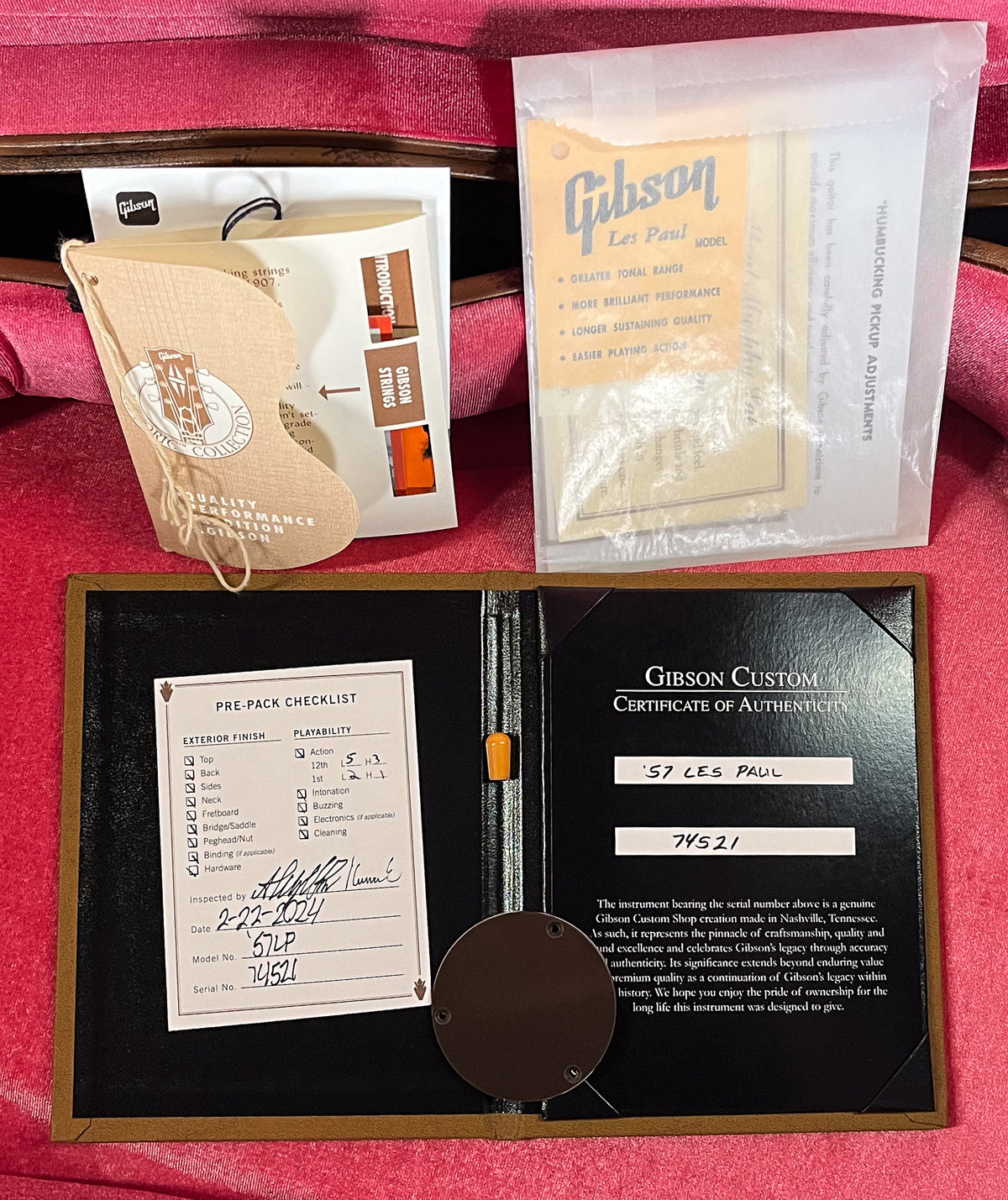 Gibson Custom Shop 1957 Les Paul Standard Willcutt Exclusive Pelham Blue VOS (521)