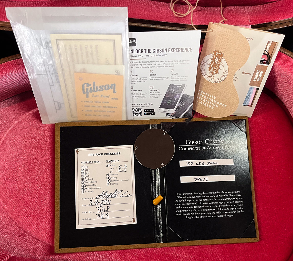 Gibson Custom Shop 1957 Les Paul Standard Willcutt Exclusive Pelham Blue (615)