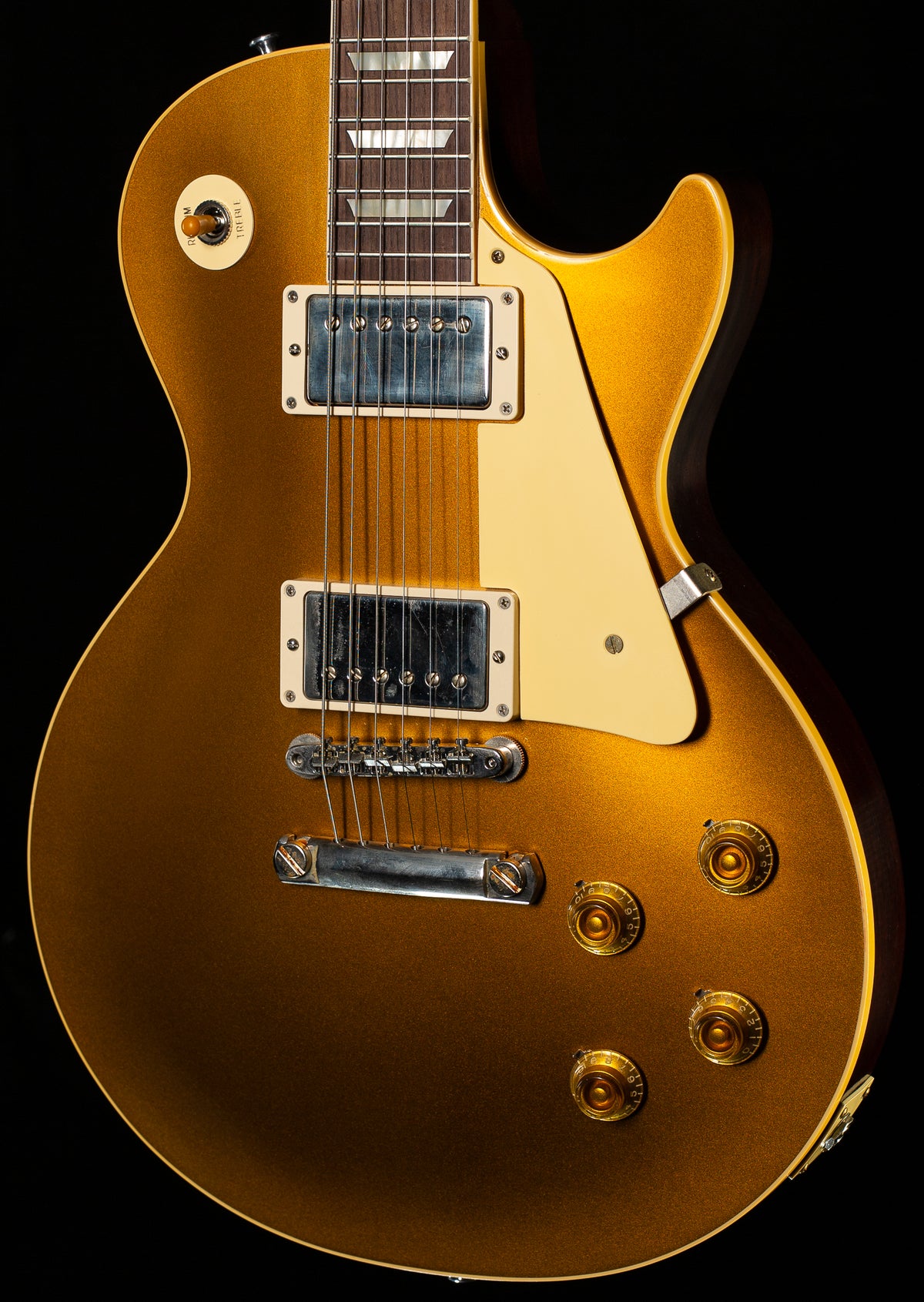 Gibson Custom Shop 1957 Les Paul Goldtop Darkback Reissue VOS Double Gold (898)