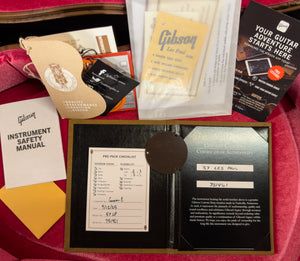 Gibson Custom Shop Willcutt Exclusive 1957 Les Paul Standard Reissue V3 Neck Goldtop (461)