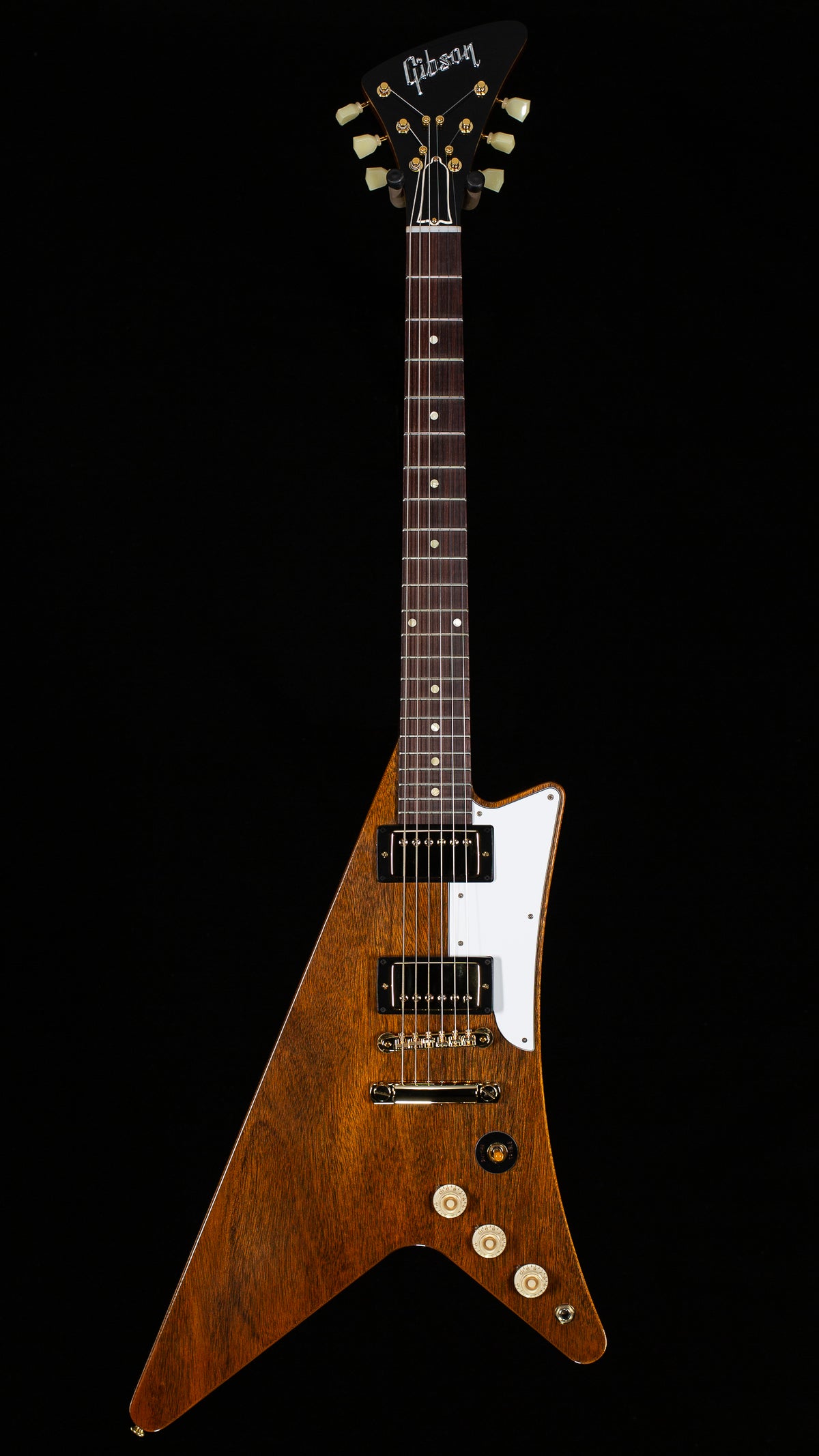 Gibson Custom Shop 1957 Moderne Mahogany Natural VOS Antique Natural (586)