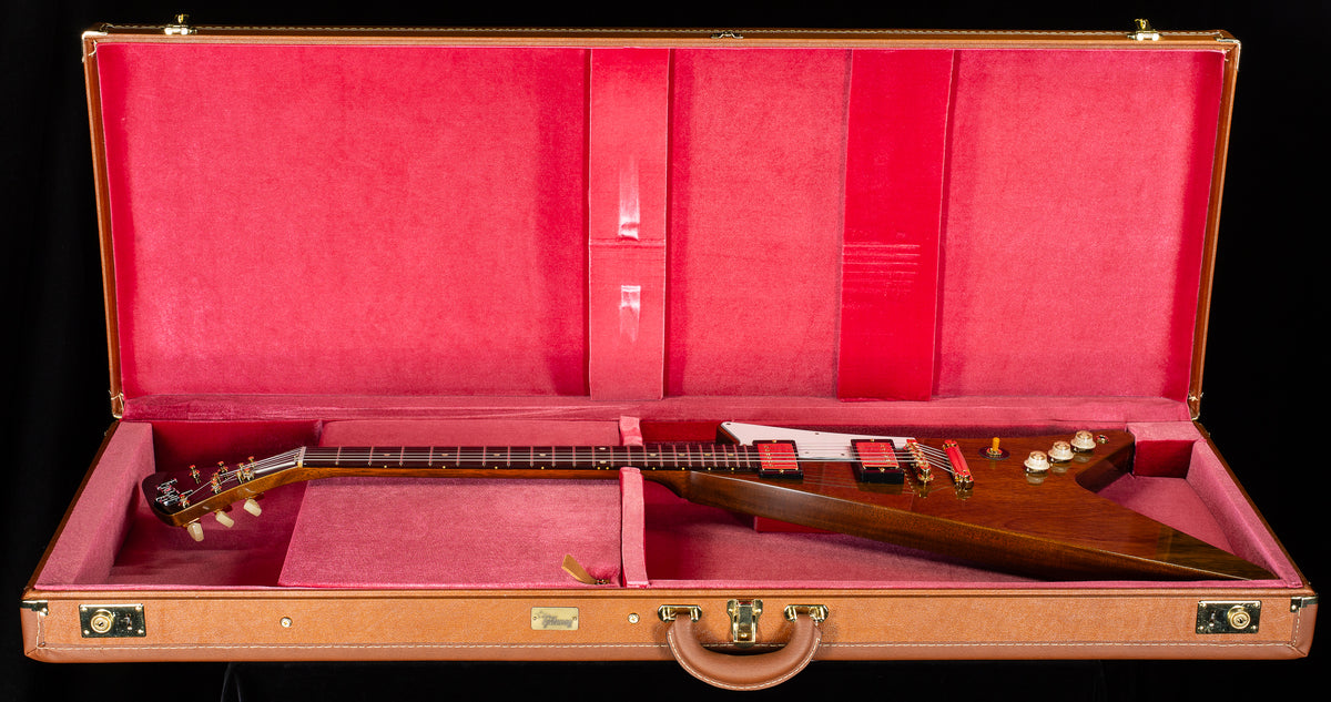 Gibson Custom Shop 1957 Moderne Mahogany Natural VOS Antique Natural (586)