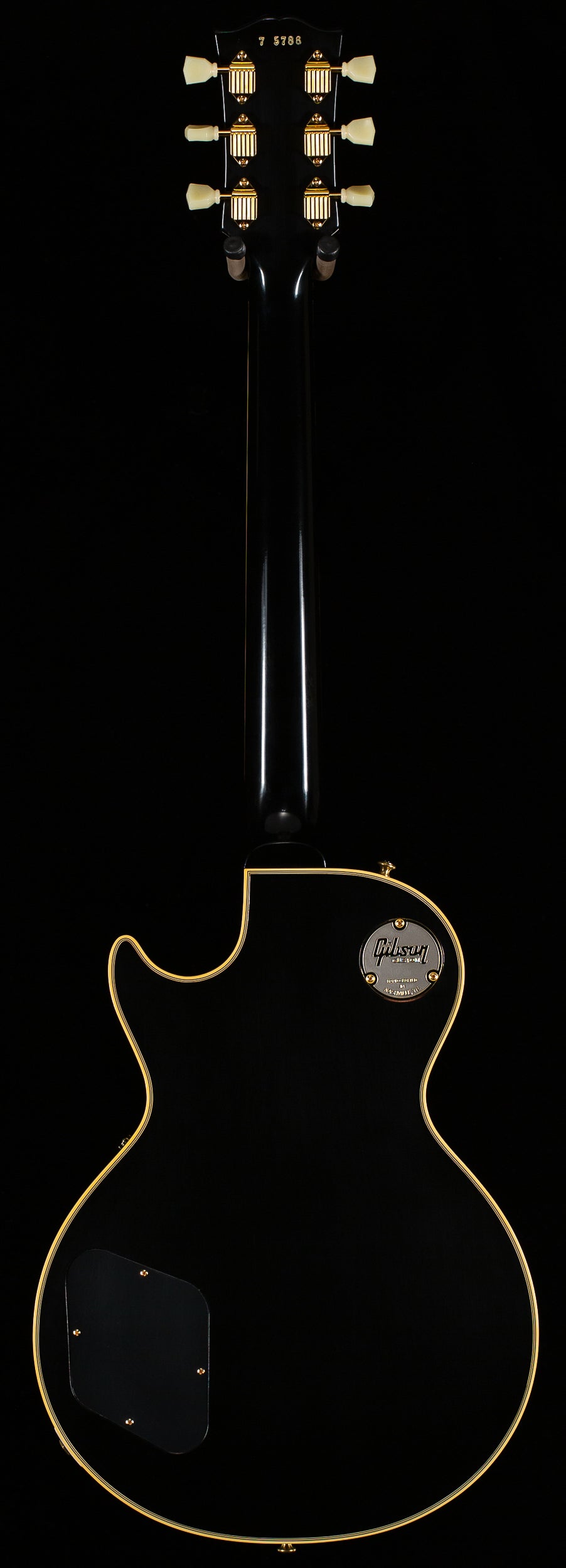 Gibson Custom Shop 1957 Les Paul Custom Reissue 2-Pickup VOS Ebony (788)