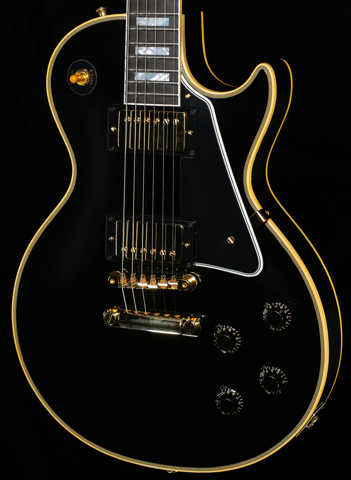 Gibson Custom Shop 1957 Les Paul Custom Reissue 2-Pickup VOS Ebony (788)
