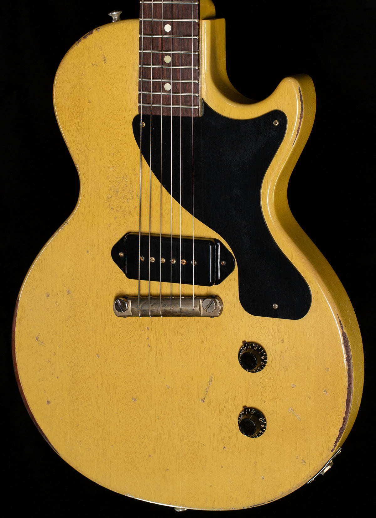 Gibson Custom Shop 1957 Les Paul Junior Single Cut Reissue Murphy Lab Heavy Aged TV Yellow (851)