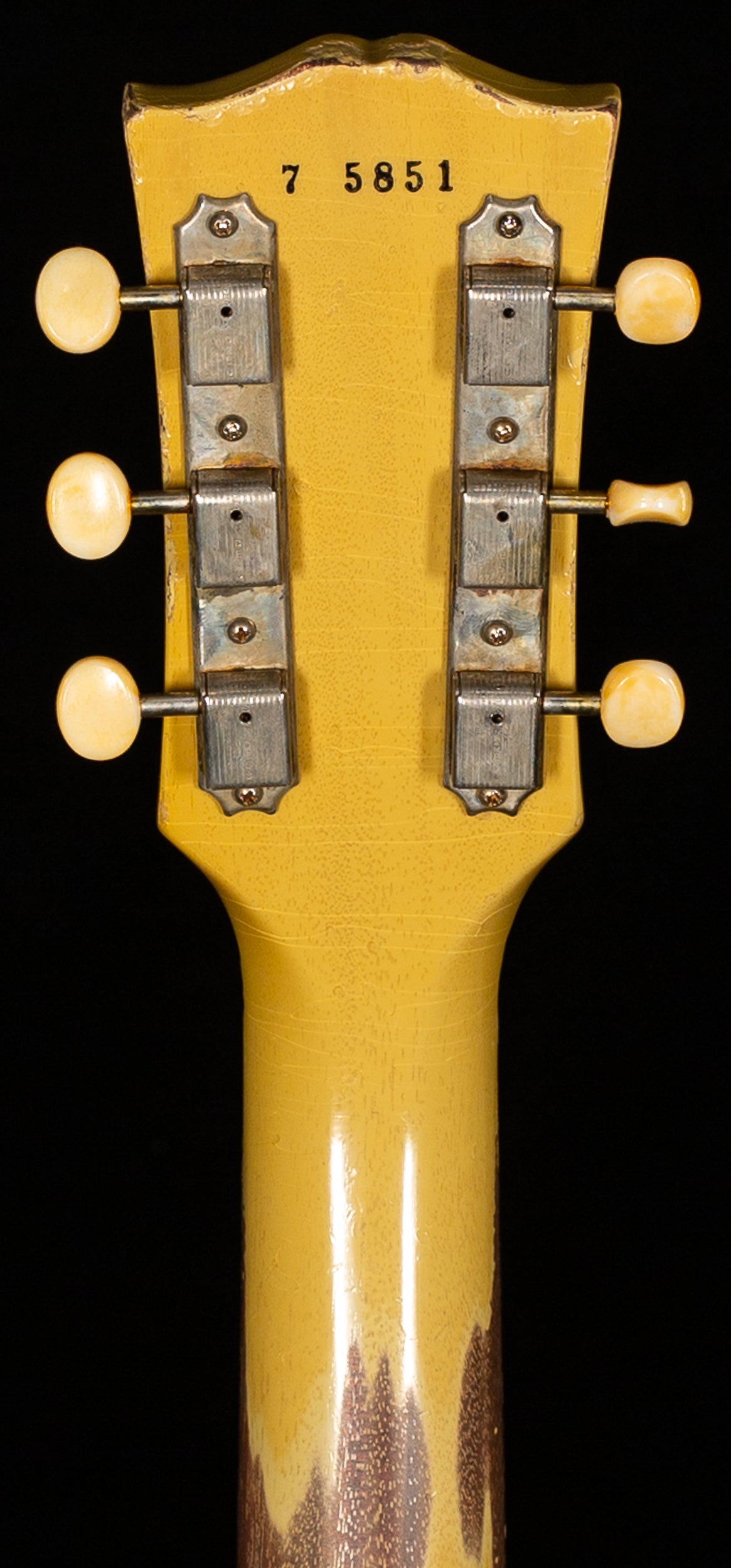 Gibson Custom Shop 1957 Les Paul Junior Single Cut Reissue Murphy Lab Heavy Aged TV Yellow (851)