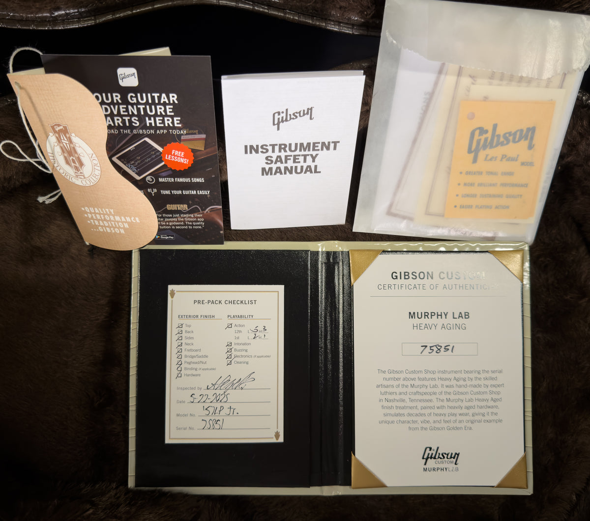 Gibson Custom Shop 1957 Les Paul Junior Single Cut Reissue Murphy Lab Heavy Aged TV Yellow (851)