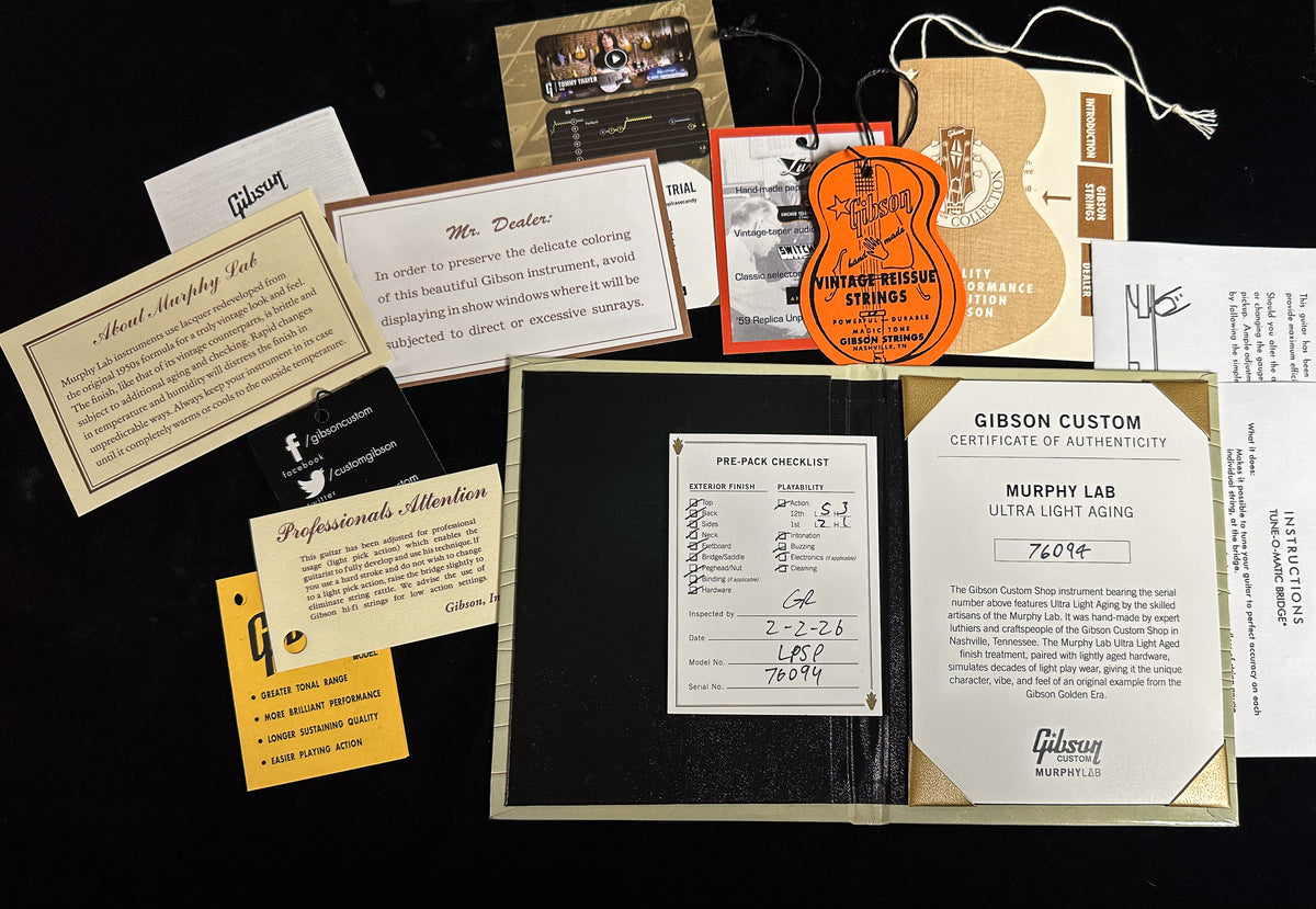 Gibson Custom Shop 1957 Les Paul Special Single Cut Murphy Lab Ultra Light Aged TV Yellow (094)