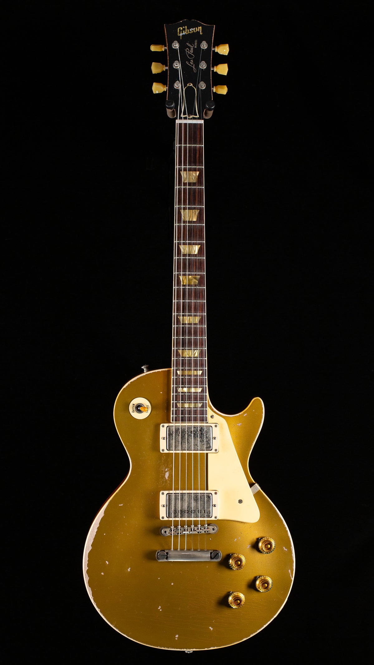 Gibson Custom Shop 1957 Les Paul Murphy Lab Ultra Heavy Aged Mustard Gold (069)
