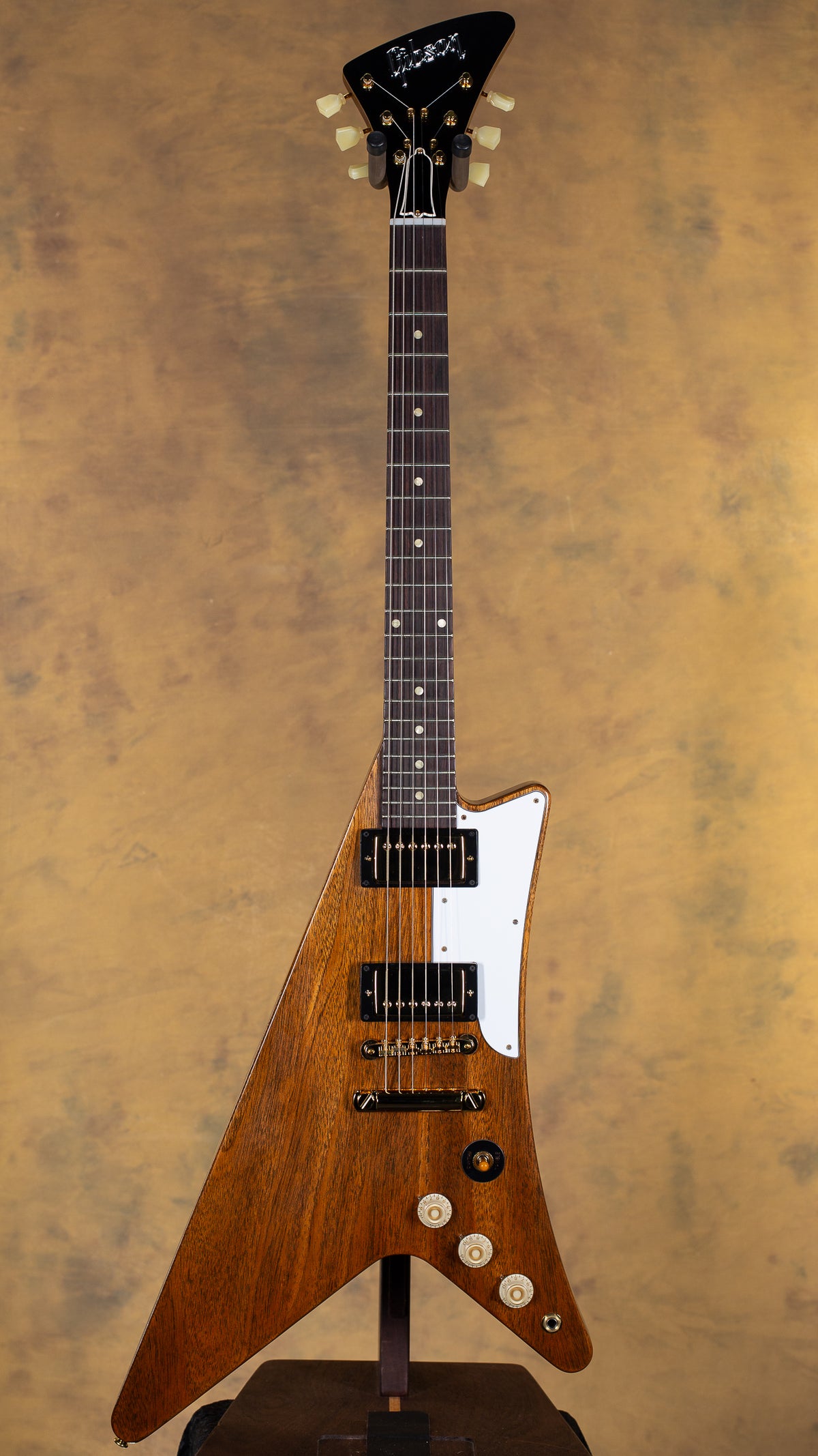 2026 Gibson Custom Shop 1957 Moderne Mahogany Natural VOS Antique Natural