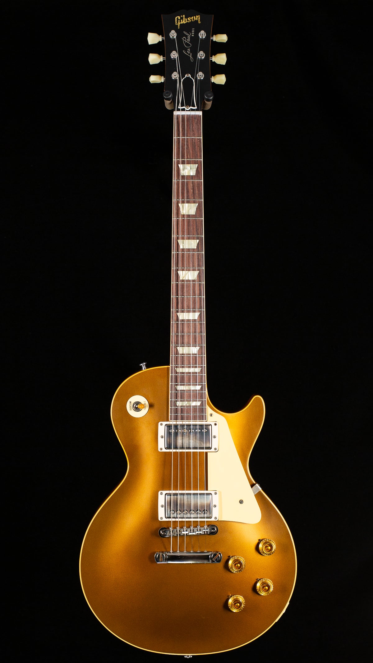 Gibson Custom Shop Willcutt Cavern Collection 1957 Les Paul Standard VOS Goldtop Chambered (374)