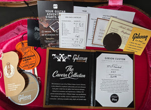 Gibson Custom Shop Willcutt Cavern Collection 1957 Les Paul Standard VOS Goldtop Chambered (374)