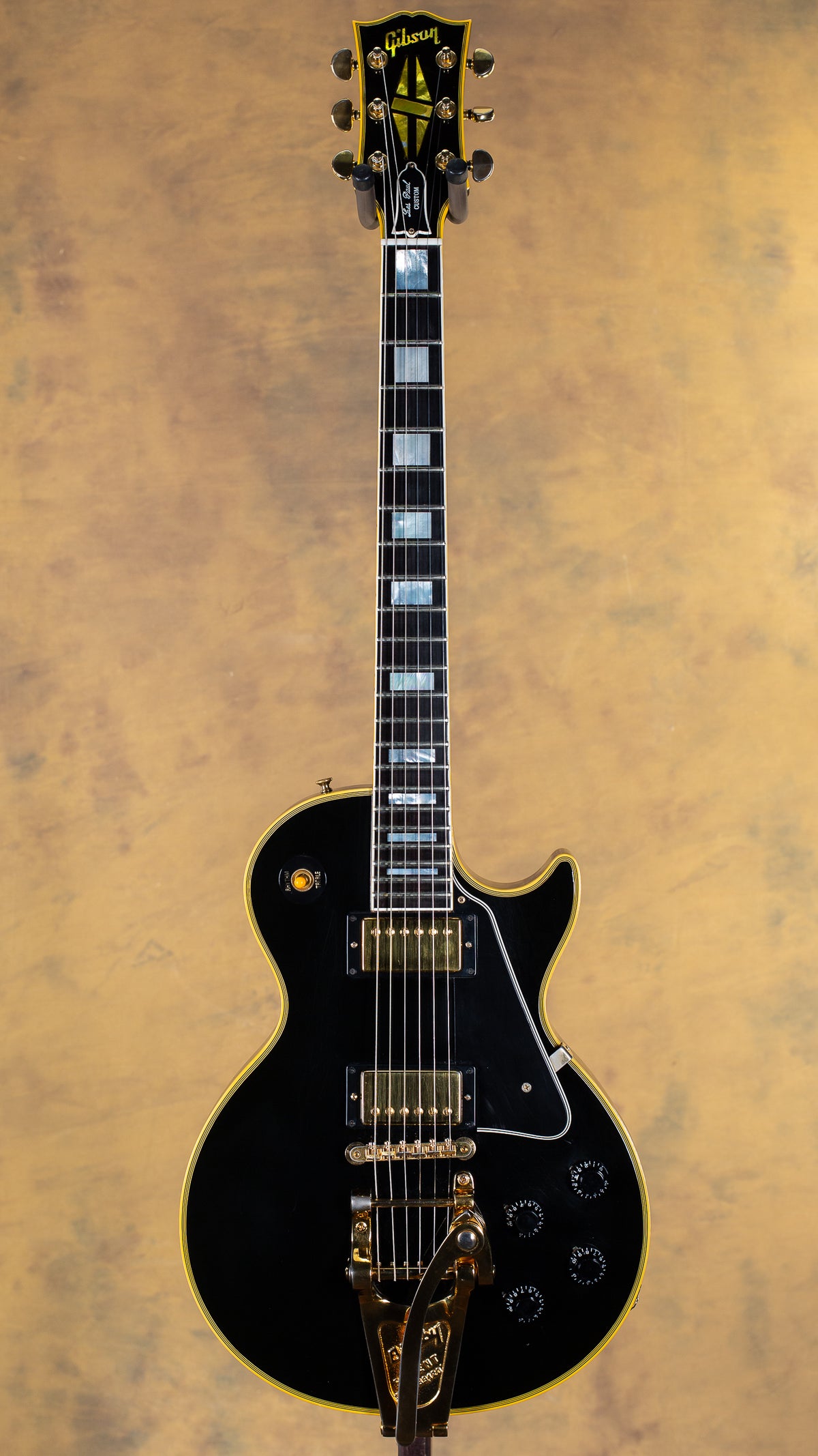 1996 Gibson Custom Shop 1957 Les Paul Custom Bigsby Ebony