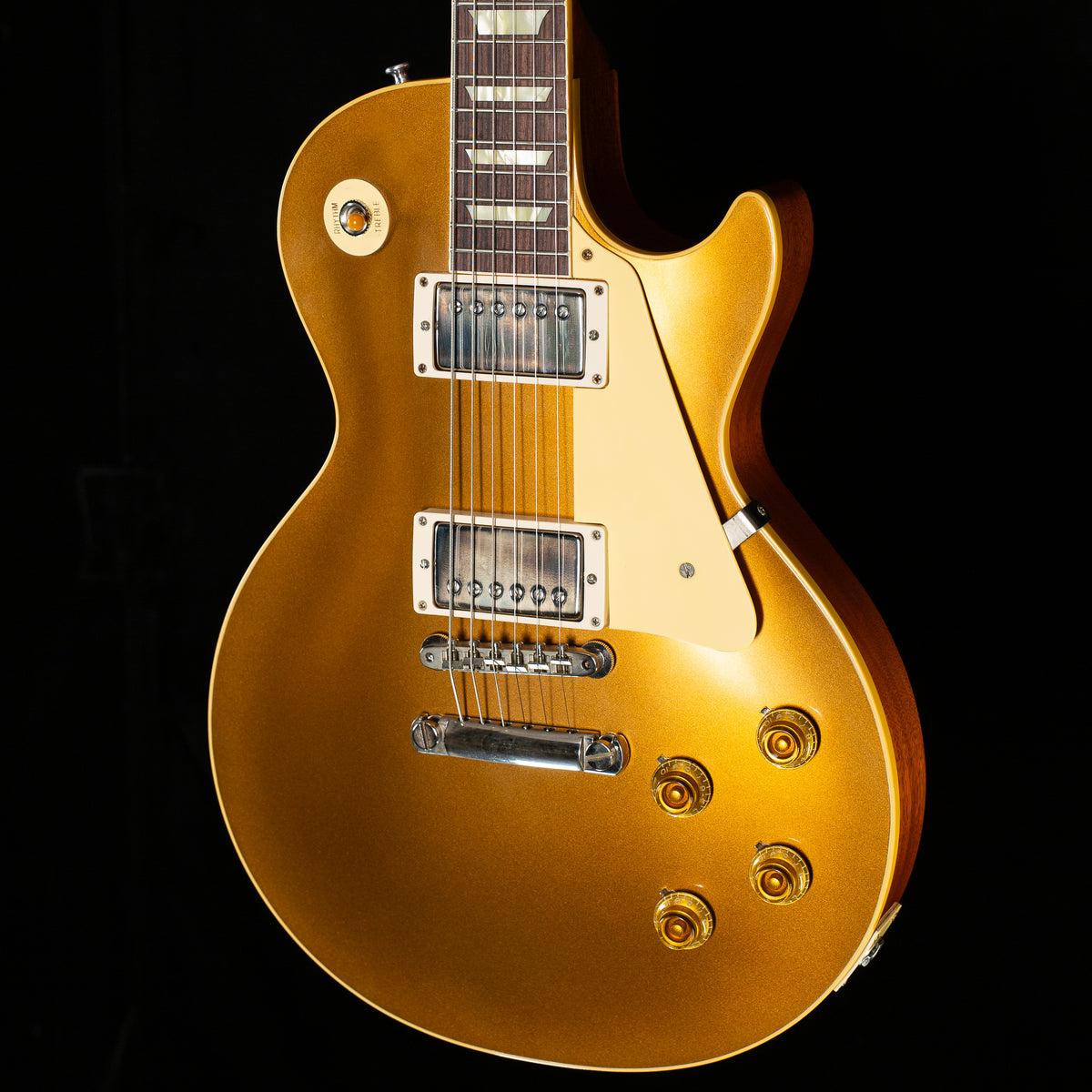 Gibson Custom Shop Willcutt Cavern Collection 1957 Les Paul Standard VOS Goldtop Chambered (402)