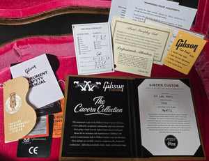 Gibson Custom Shop Willcutt Cavern Collection 1957 Les Paul Standard VOS Goldtop Chambered (472)