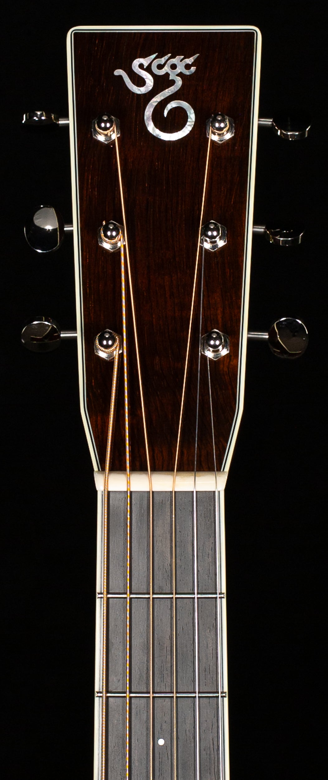 Santa Cruz Vintage Artist Model Figured Mahogany Body (918)