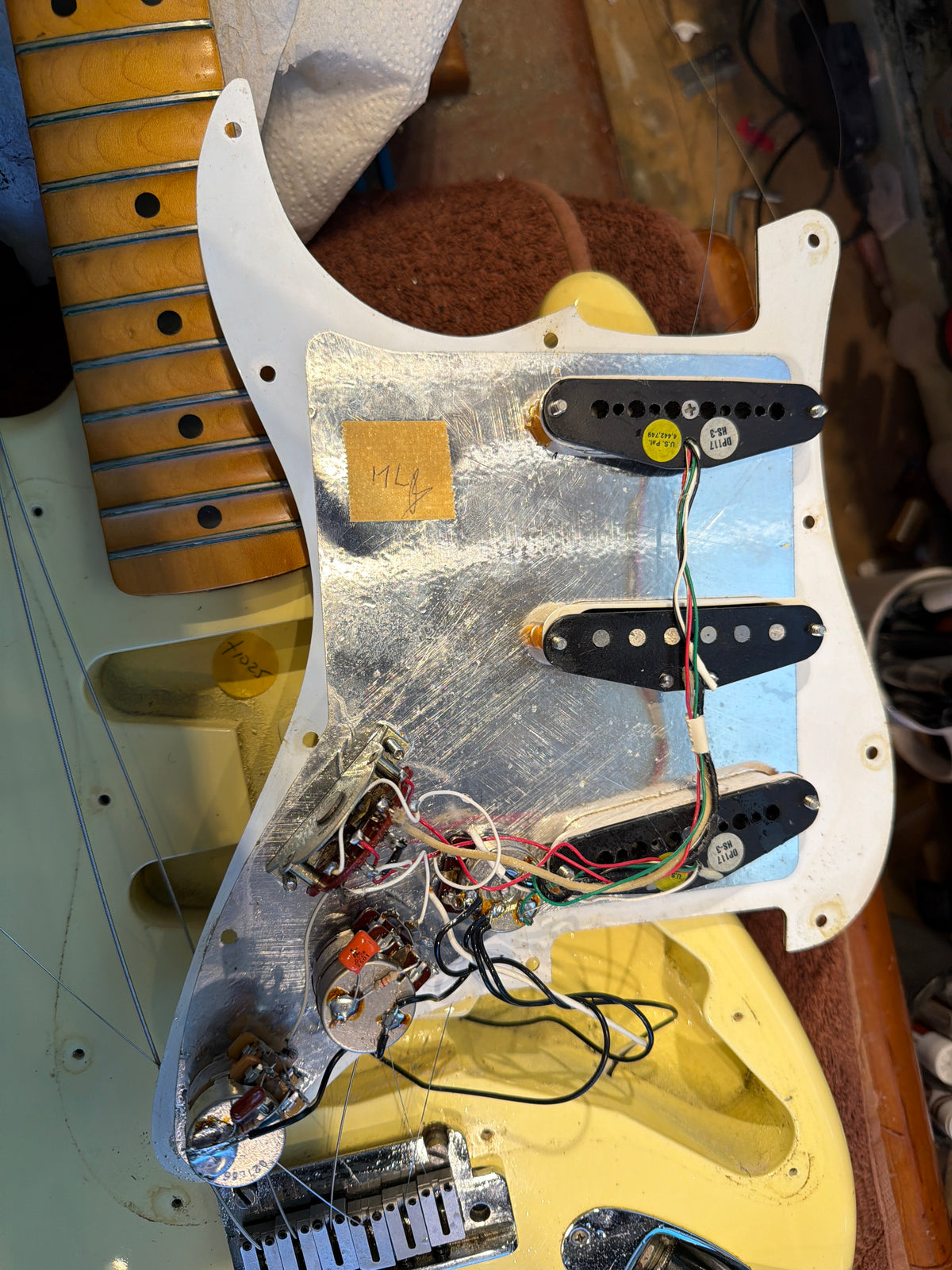 1992 Fender Yngwie Malmsteen Stratocaster White Maple