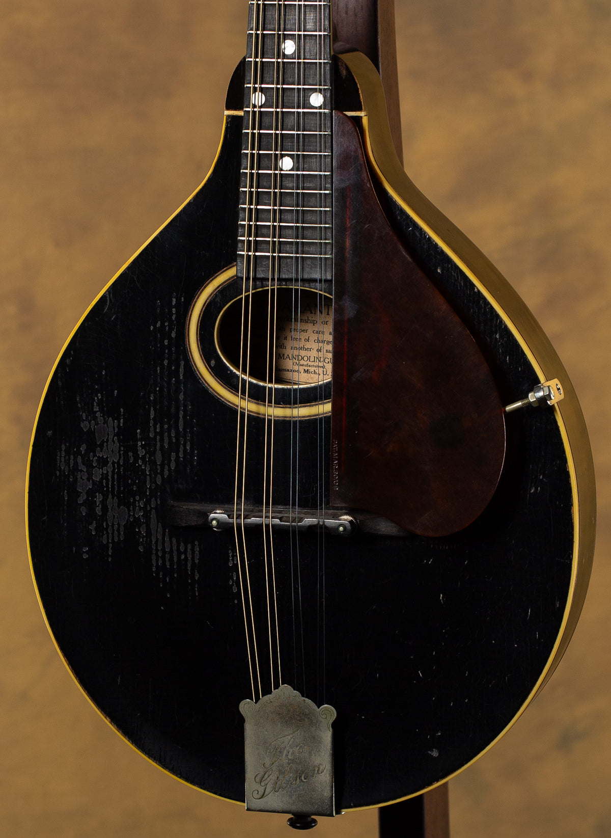 Gibson USED A Style, Snakehead Mando, Black cir 1925