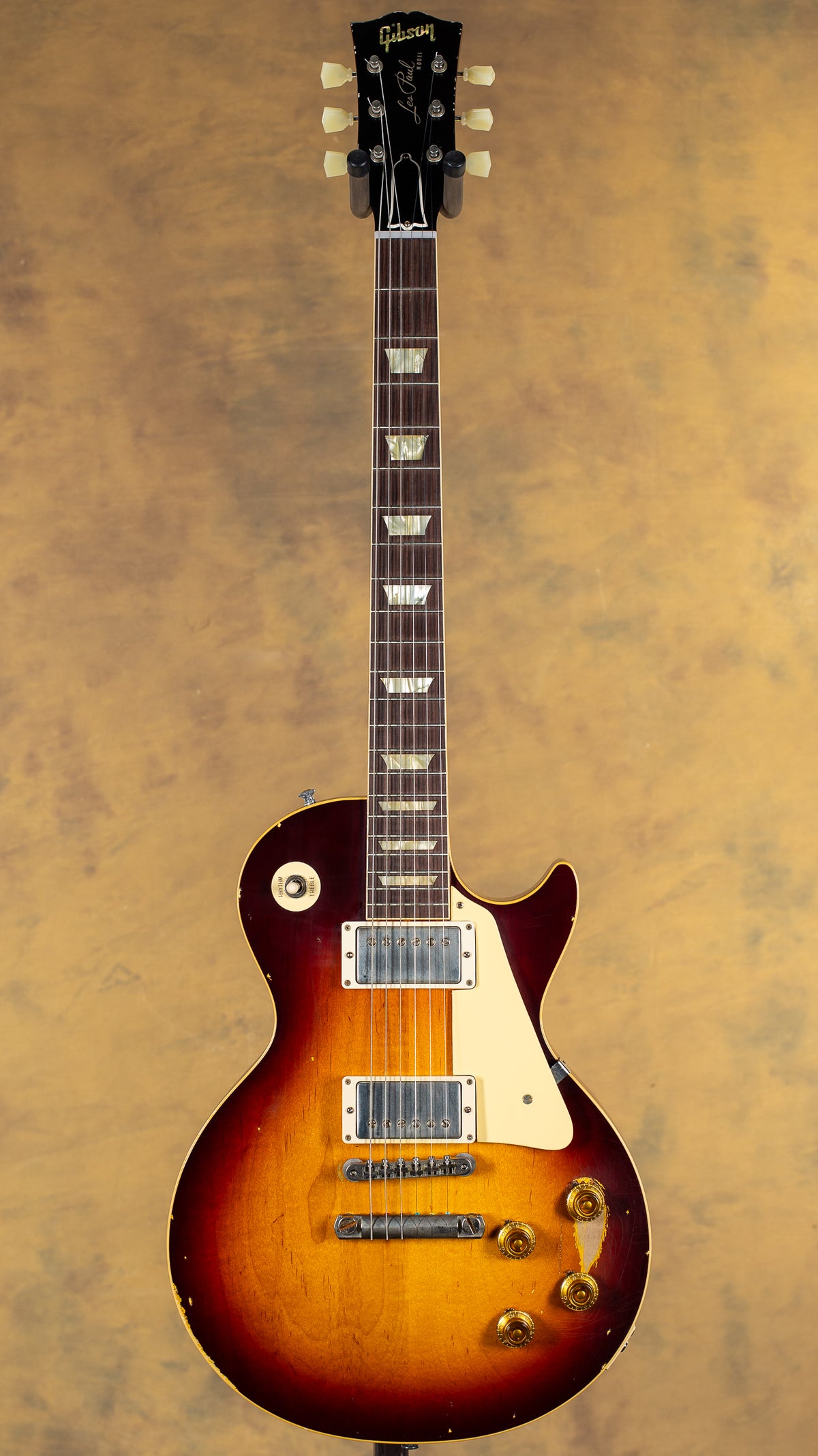 2022 Gibson Custom Shop 1958 Les Paul Standard Reissue Murphy Lab Ultra Light Aged Bourbon Burst Underwood Aged