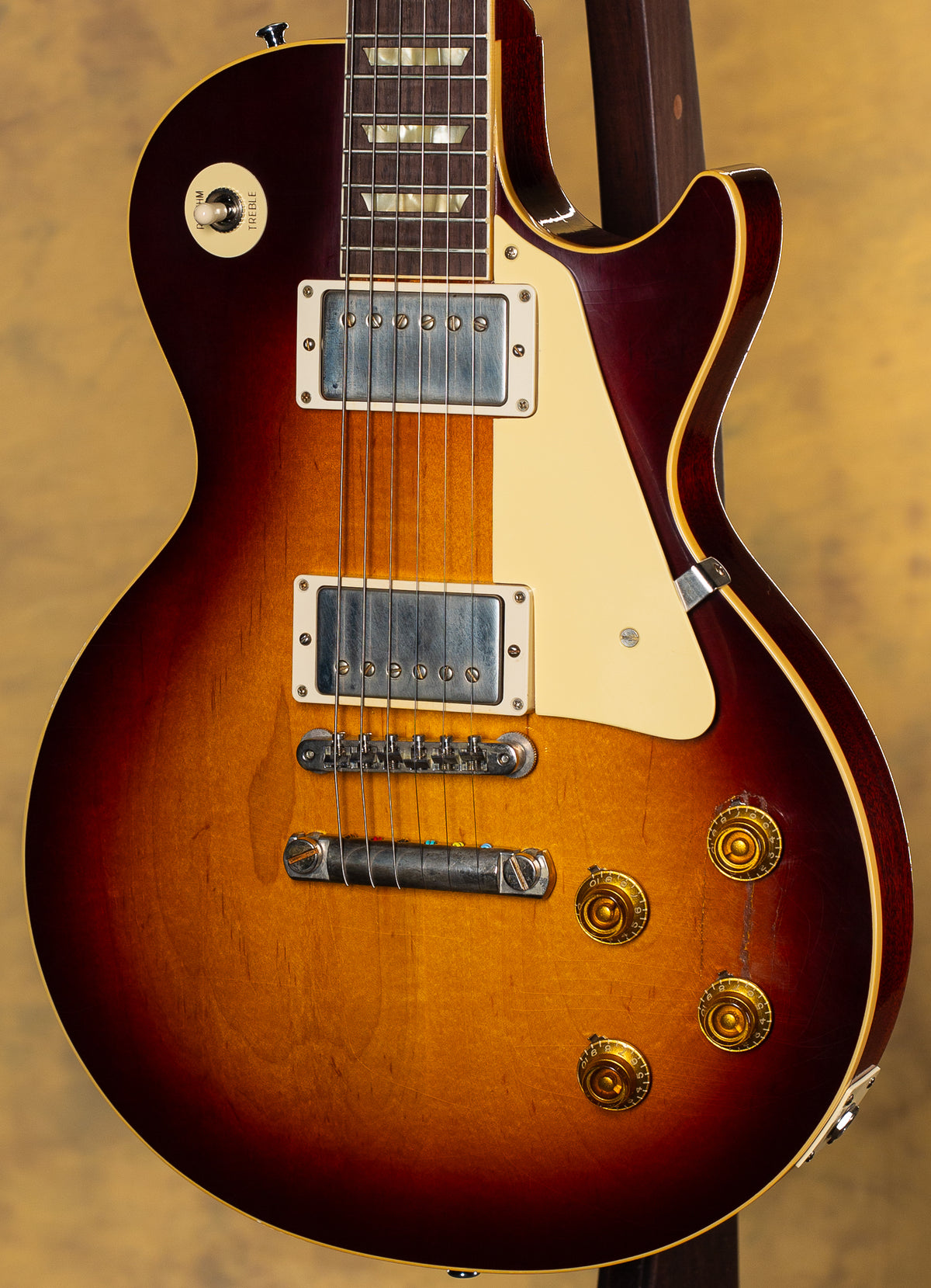 2022 Gibson Custom Shop 1958 Les Paul Standard Reissue Murphy Lab Ultra Light Aged Bourbon Burst