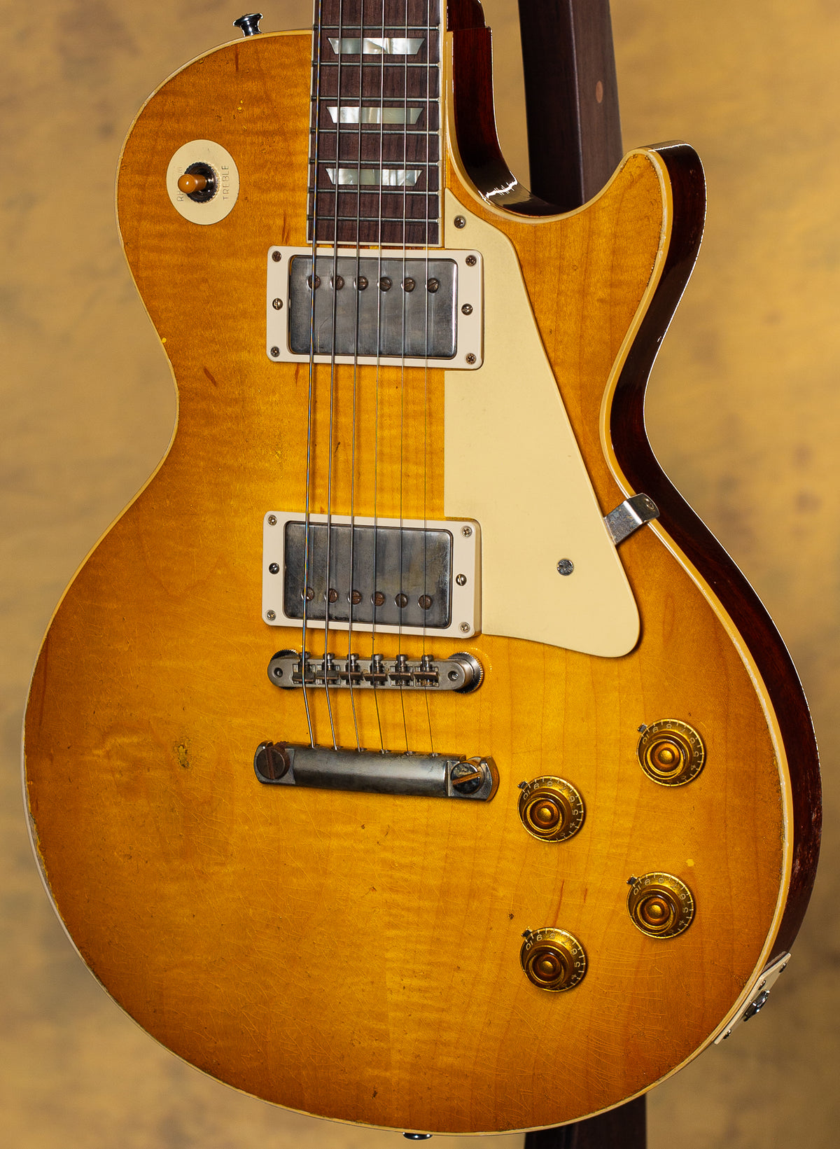 2022 Gibson Custom Shop 1958 Les Paul Standard Reissue Murphy Lab Heavy Aged Lemon Burst