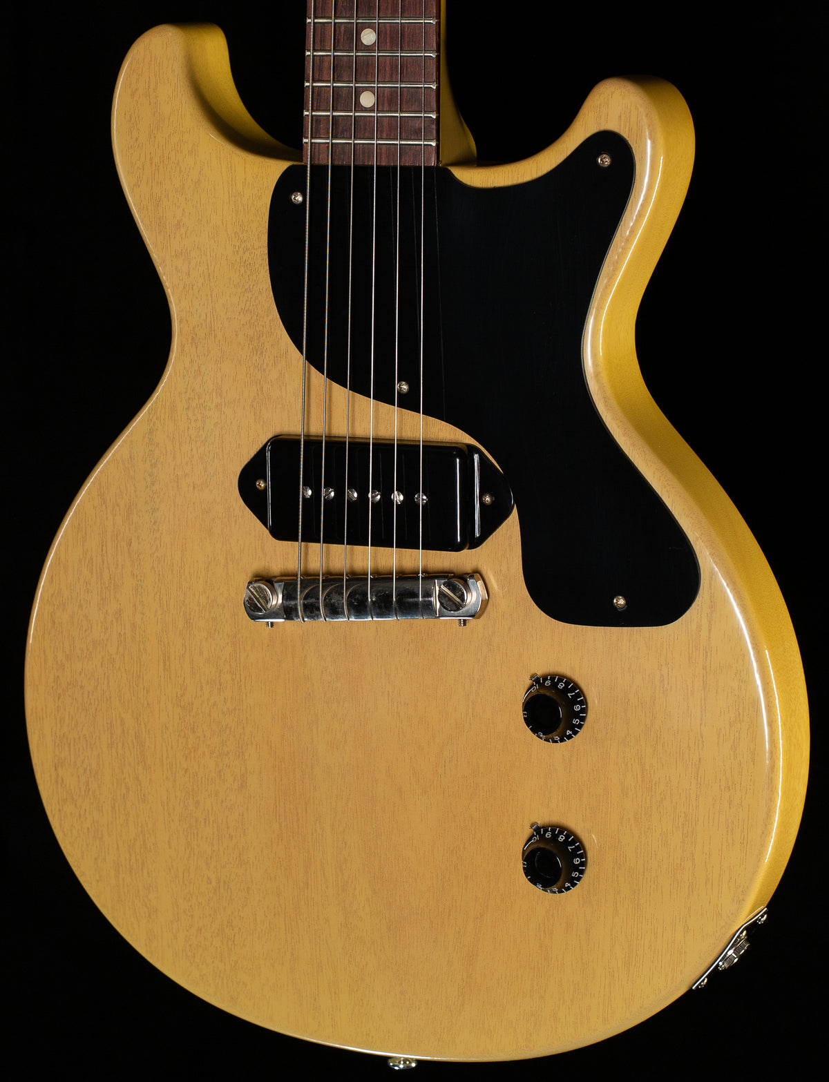 Gibson Custom Shop 1958 Les Paul Junior Double Cut Reissue VOS TV Yellow (140)